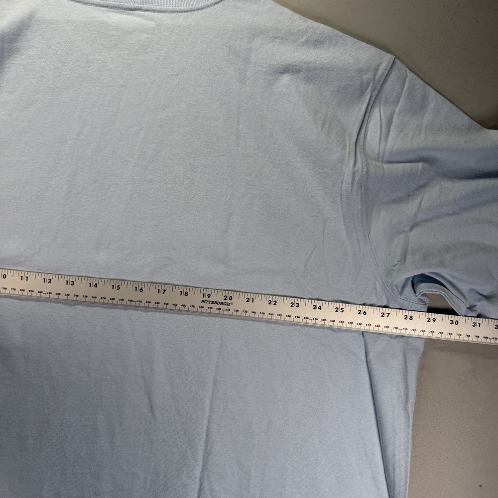 Carhartt Pocket T Shirt Mens 2XL Blue Short Sleeve Work Loose Fit Cotton NWT - Picture 7 of 9